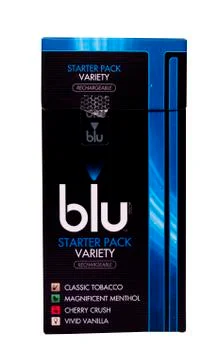 Blu starter pack Stock Photos