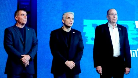 Blua and White party Stock Photos