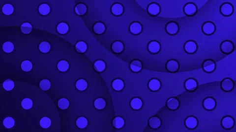 Blue 3d depth semi circle shapes, simple and elegant minimal background Stock Footage 271328195