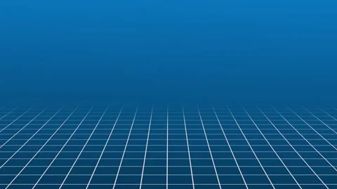 Blue 3D Grid Motion Background Stock Footage 320851553