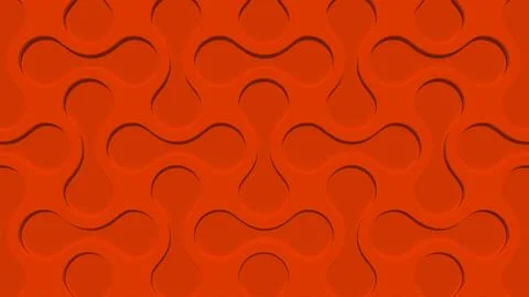 Blue 3d pattern waves light and shadow. Wall decorative panel 3d illustration Stock Illustration