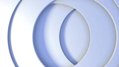 Blue 3d shapes clean background Stock-Footage 96128140