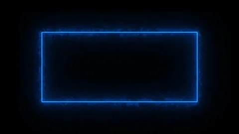 Blue  4k Rectangle Animation Video stock 296797597