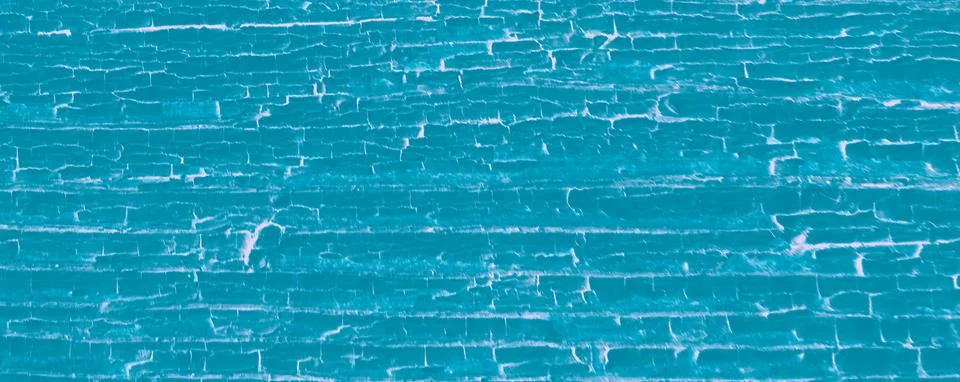 Blue Abandoned Texture. Painted Tree Surface. Stock Illustration