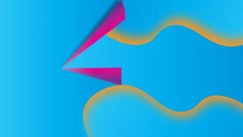 Blue abstrack background illustrator Stock Illustration