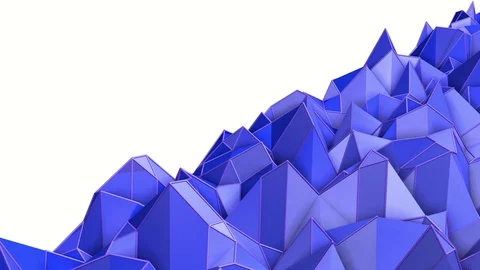 blue abstract animated background. low p... | Stock Video | Pond5