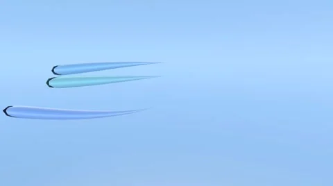 Blue abstract animated drops. Stock Footage 66273390