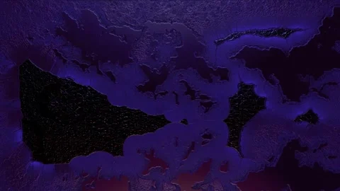 Blue Abstract Animation 库存影片 249472540