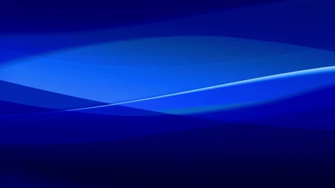 Blue abstract animation looping seamless. Waves, lines and light fading. Stock Footage 112222116