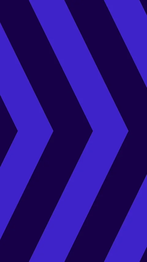 Blue abstract arrow background move bottom up flat design vertical 库存影片 313086987