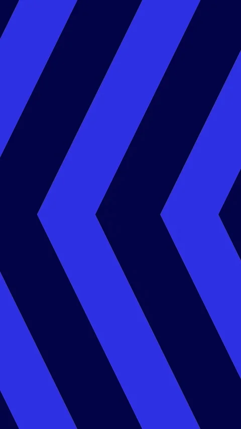 Blue Abstract arrow background move top to bottom flat design vertical Video stock 313087011