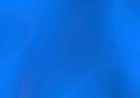 Blue abstract background - 3d wavy smooth surface - light and reflections Stock Illustration