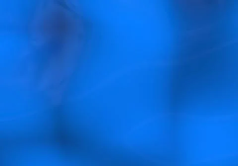 Blue abstract background - 3d wavy smooth surface - light and reflections Stock Illustration