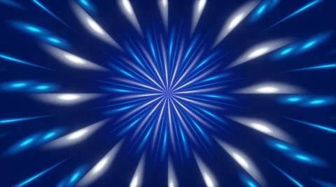 Blue abstract background and mowing light, loop Stock Footage 67007574