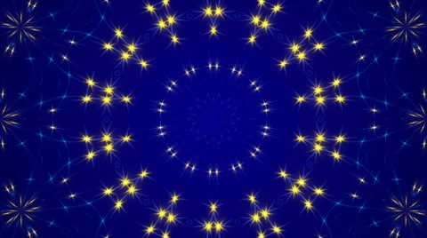 Blue abstract background and pulsating light, loop Stock Footage 62754066