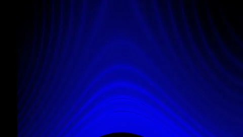 Blue abstract background with a blurred center. Stockbeeldmateriaal 303810598