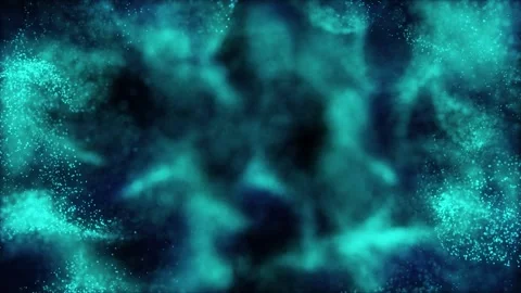 Blue abstract background with blurred particles. Stock Footage 284166133