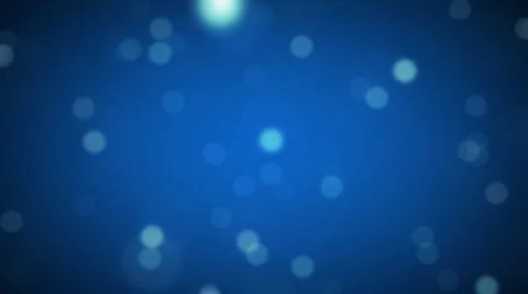 Blue abstract background with bright bokeh lights Stock Footage 977921