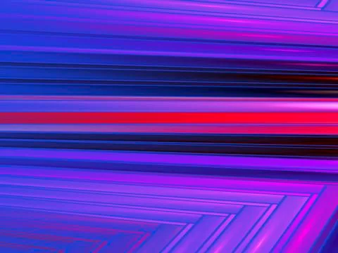 Blue abstract background composed of fractal shapes and colors on intense col Illustrazione stock