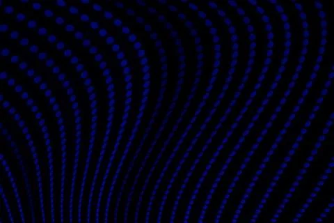 Blue abstract background with curved dotted pattern. 스톡 일러스트