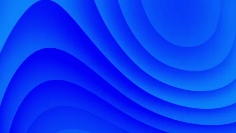 Of a blue abstract background with curved lines. Vidéo 303408419