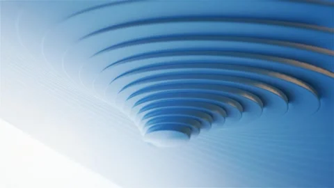 A Blue Abstract Background with a Curved Shape Stock Footage 306590980