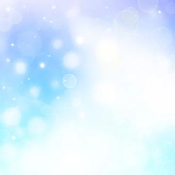 Blue abstract background  with defocused lights Stock Illustration