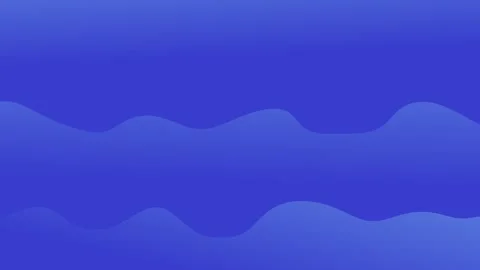 Blue abstract background of fast moving waves, sea and ocean waves wallpaper Stock Footage 313219142