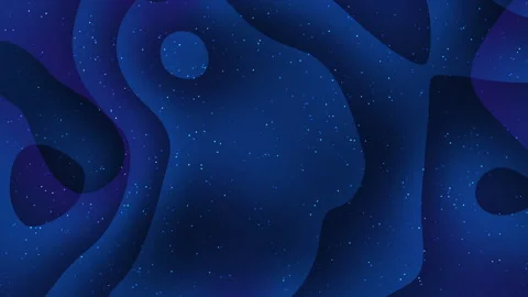 Blue abstract background features dark shapes and tiny sparkles Видео 297585405