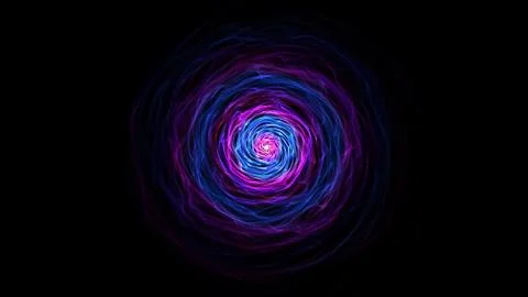 Blue abstract background. Flame spiral series. Stock Illustration