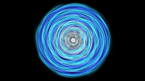 Blue abstract background. Flame spiral series. Stock Illustration