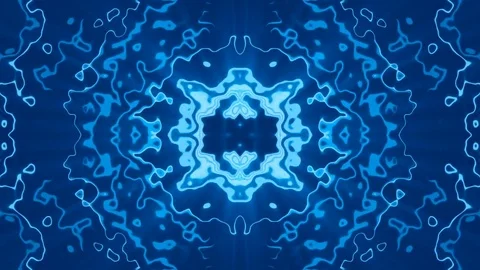 Blue abstract background, flashing light, loop Stock Footage 82064199
