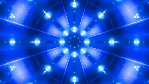 Blue abstract background, flashing light, loop Stock Footage 82065459