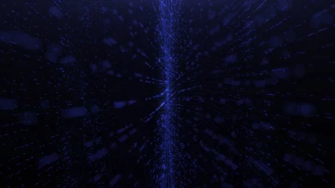 Blue abstract background with flickering particles Stock Footage 259173191