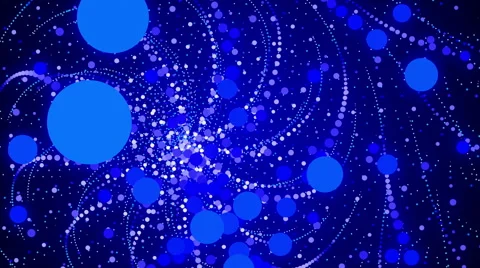 Blue abstract background, form, loop Stock Footage 49920547