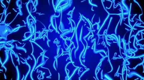 Blue abstract background, form, loop Stock Footage 53071850