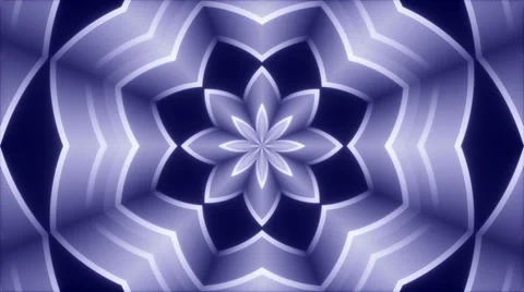 Blue abstract background, fractal, loop Stock Footage 68290428