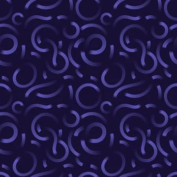 Blue abstract background. Geometric lines ,seamless pattern. Futuristic tec.. Illustrazione stock