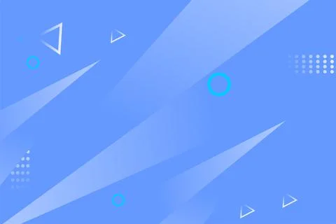 Blue abstract background with geometric style 스톡 일러스트