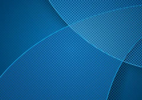 Blue Abstract Background with Grid Pattern 스톡 일러스트