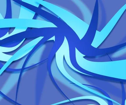 Blue abstract background Stock Illustration