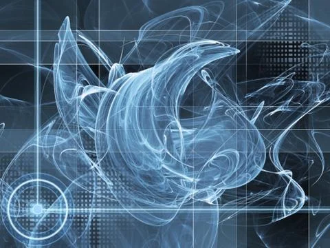 Blue abstract background Stock Illustration
