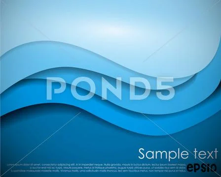 Blue abstract background Stock Illustration