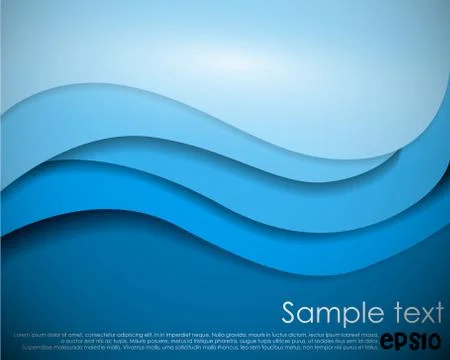 Blue abstract background Stock Illustration