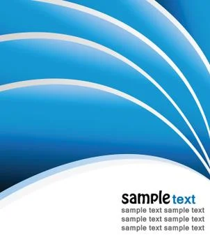 Blue abstract background Stock Illustration