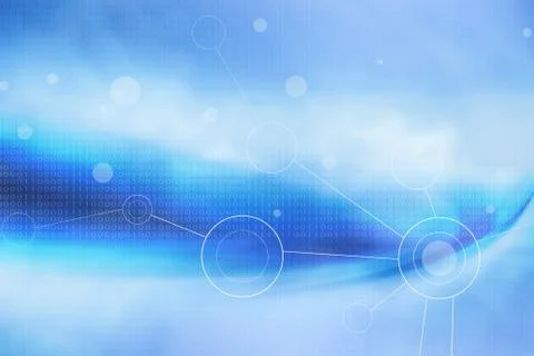 Blue  Abstract  Background Stock Illustration