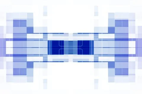 Blue Abstract Background Stock Illustration