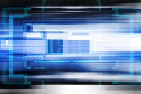 Blue Abstract Background Stock Illustration