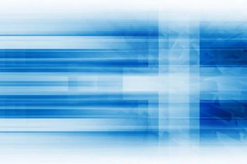 Blue Abstract Background Stock Illustration