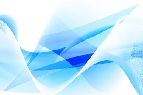 Blue Abstract Background Stock Illustration